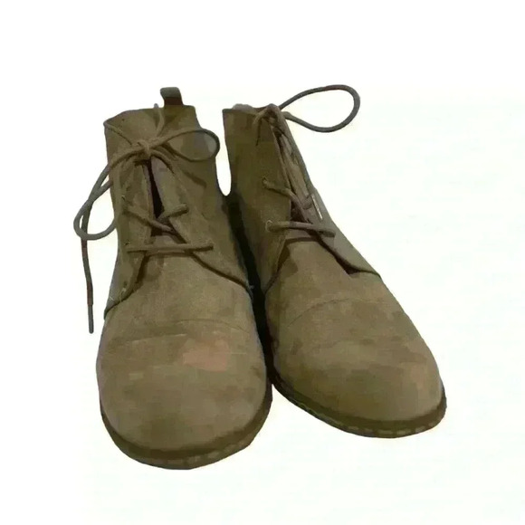 Franco Sarto  Laced Ankle Boots Size 8.5 - Picture 4 of 7